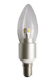 5000K LED B15 Candle Dimmable 4W Clear 300D 310lm Globe 5000K LED B15 Candle Dimmable 4W Clear 300D 310lm Globe